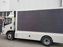 Commercial Use P4 P5 P6 Full Color Screen LED Advertisement Truck