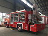 4x2 SINOTRUK HOWO 10T Knuckle Crane Fire Rescue Truck 