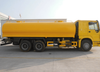 Howo 21.5cbm fuel tank truck 6*4 RHD with fueling system