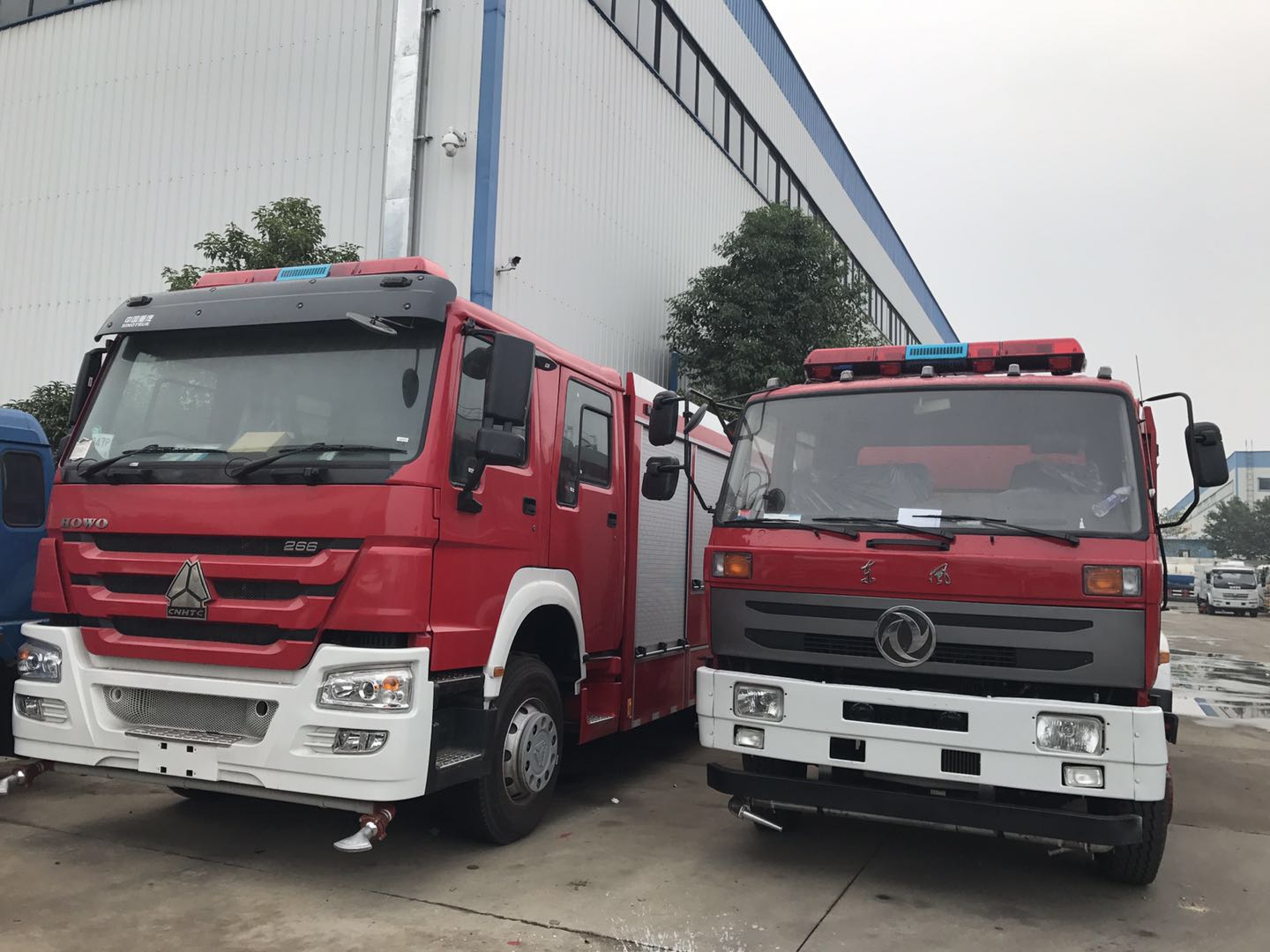 CLW DONGFENG 4*2 6 Tons Water Tank Fire Fighting Truck
