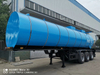 34CBM 3axles Semi Trailer Load Chemical Liquid Bulk Cement Asphalt