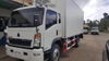 10ton howo 120hp 4*2 LHD refrigerated truck