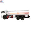 Howo 21.5cbm fuel tank truck 6*4 RHD with fueling system